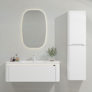 Пенал Black&White Universe 925.SC1550 42 см белый